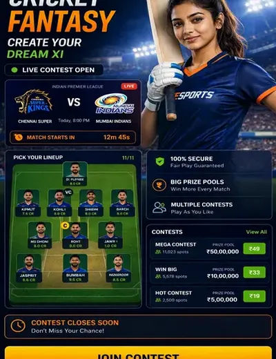 Jalwaguru (jalwaguru) fantasy cricket & matchday visual 3